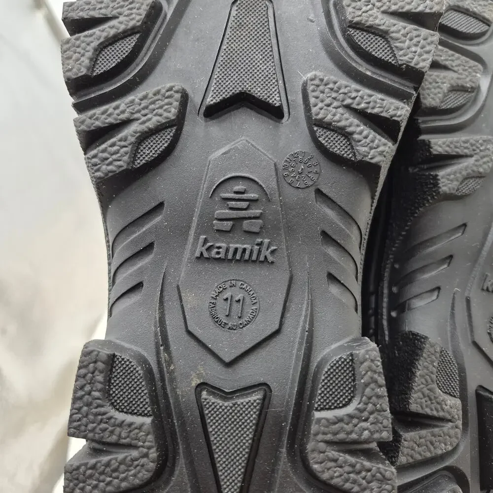 New Kamik Greenbay 4 winter boot waterproof  -40 F  Black men's size 11